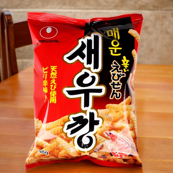 [農心]辛口エビセン90g/韓国お菓子　韓国食品