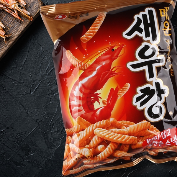 [農心]辛口エビセン90g/韓国お菓子　韓国食品