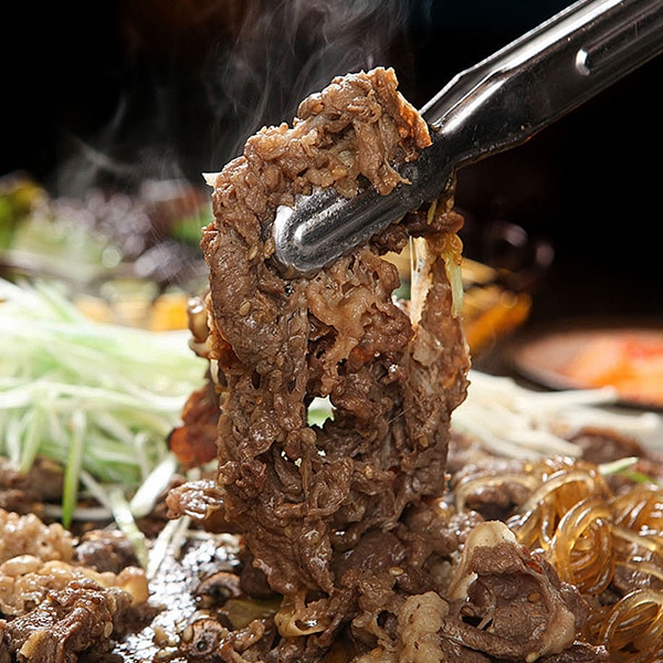 [凍]業務用 プルコギ用肉 ブロック（上）約17ｋg【量り売り】※クレジットカード・銀行振込支払い不可※