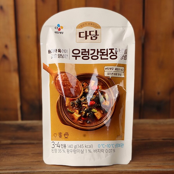 [冷]CJダダムウロンカン味噌ビビムソース140g/韓国食品　韓国味噌　伝統食材