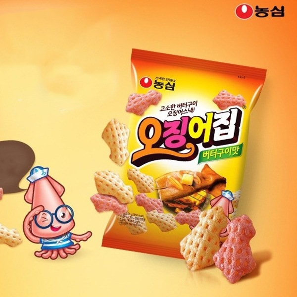 [農心]イカチップ83g/韓国お菓子　韓国食品　韓国食材