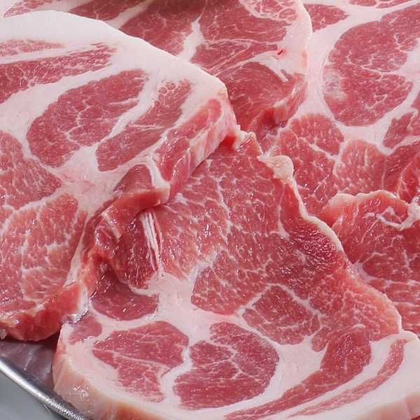 [凍]豚の肩ローススライス約1kg(厚さ5mm)-チリ産
