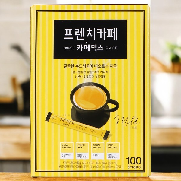 [ナムヤン]フレンチカフェコーヒーミックス100本/インスタントコーヒー 韓国コーヒー 韓国飲料 韓国飲み物 韓国食品