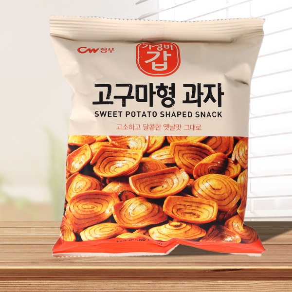 [CW]さつま芋形菓子120g/韓国お菓子 韓国おやつ 韓国食品