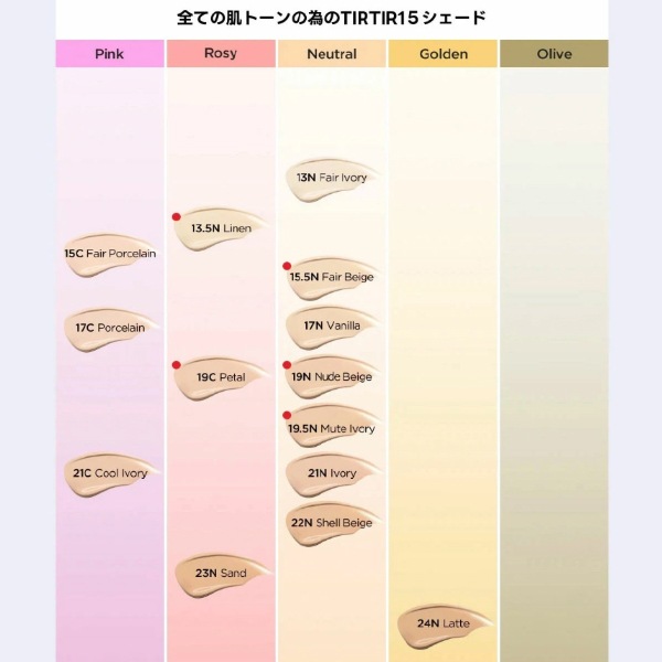 [TIRTIR] マスクフィットAIフィルタークッション 18g 17C（ポーセリン） SPF30 PA++ 韓国コスメ　クッションファンデーション