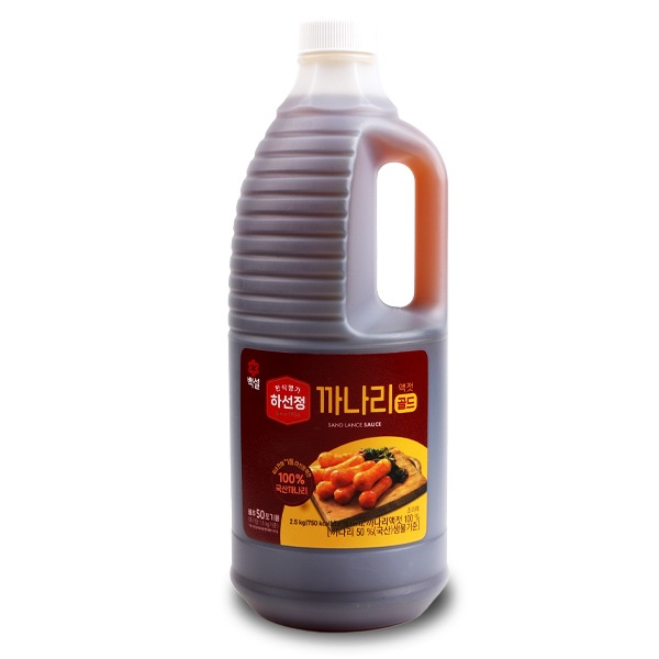 [CJ]ハソンジョン カナリ(いかなご)エキス2.5kg/いかなご液状だし 韓国キムチ 韓国調味料 韓国料理 韓国食材 韓国食品