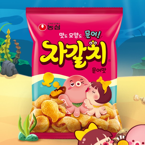 農心]ジャガルチ(タコ味)90g/韓国お菓子 韓国食品 韓国おやつ | 韓国