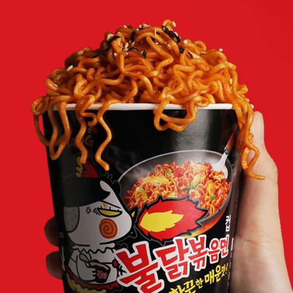 【高価値】 三養]ブルダック炒め麺 カップ(小)70g/日本語版 | 韓国市場,新 ラーメン
