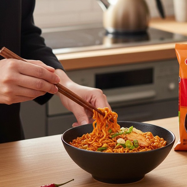 [農心] 辛ラーメン 炒めキムチ 137g / 袋麺 袋ラーメン 韓国らーめん