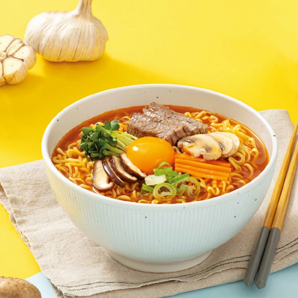 [オトゥギ]ジンラーメン（小辛）120g/袋ラーメン 韓国らーめん