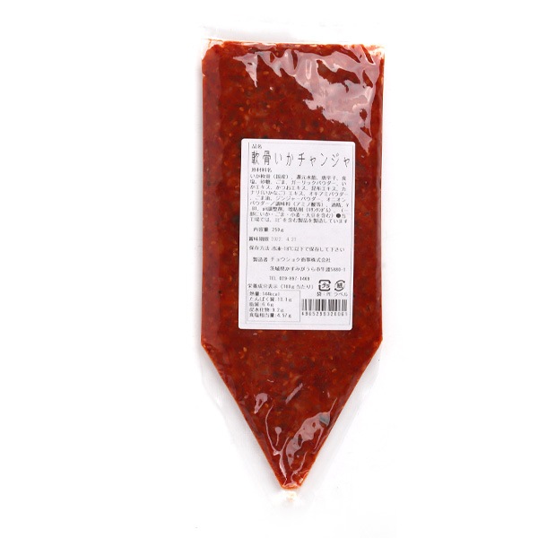 [凍]コリコリ 軟骨いかチャンジャ(絞り袋) / 250g 塩辛 韓国おかず