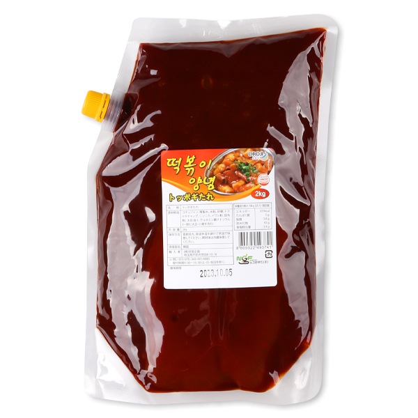 [ニューグリーン]トッポギソース2kg/韓国ソース 韓国おやつ 韓国食品