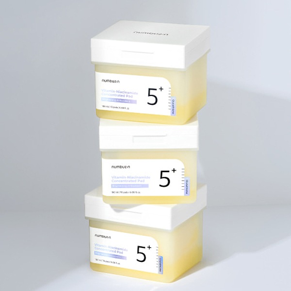 [numbuzin] 5番 白玉グルタチオン Cフィルムパッド 180ml (70枚) / パック