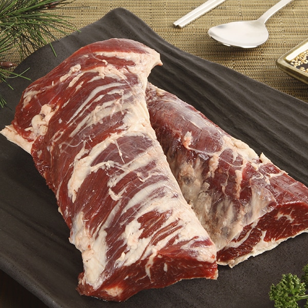 [凍]牛ハラミブロック(アウトサイドスカート) CHOICE 約2kg【量り売り】※クレジットカード・銀行振込支払い不可※