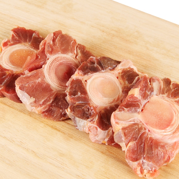 [凍]牛テールスライス1kg(厚さ約1cm)-日本産