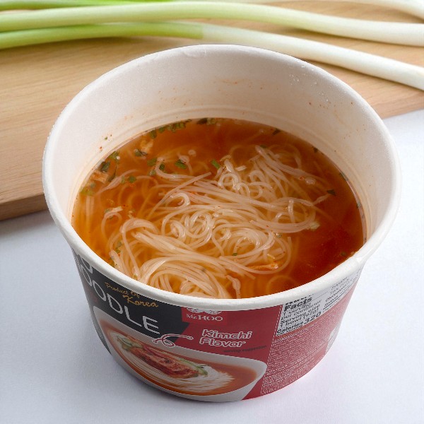 [Mr.Hoo] お米ヌードル キムチ味 92g / 旨辛スープがクセになる