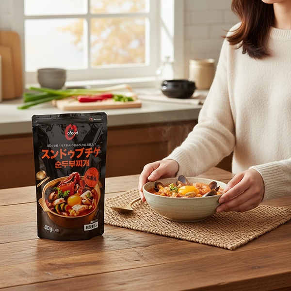 OFOOD] スンドゥブチゲ 400g 北倉洞式 韓国調味料 | 韓国市場,調味料
