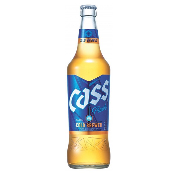 [OB] CASS カス瓶ビール / 500ml カスビール 韓国お酒