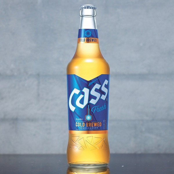 [OB] CASS カス瓶ビール / 500ml カスビール 韓国お酒