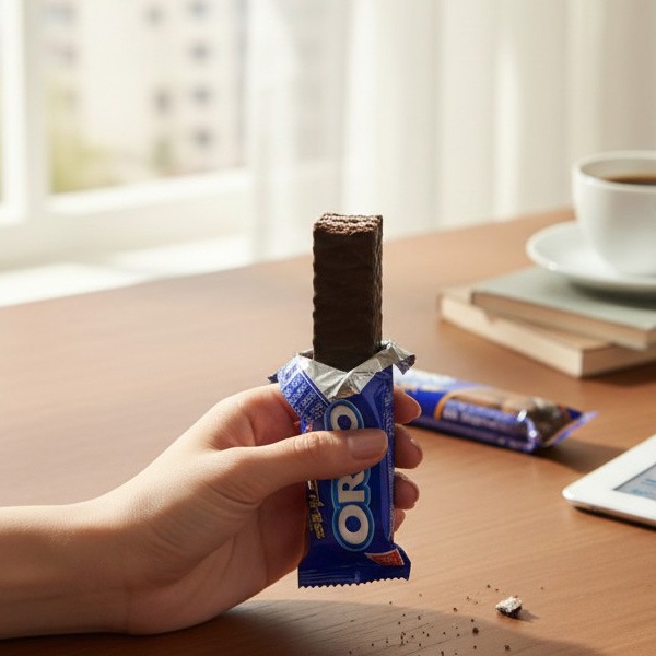 [オレオ] ウエハース スティックチョコ 75g / 5本入り 韓国お菓子 サクサク  人気スナック