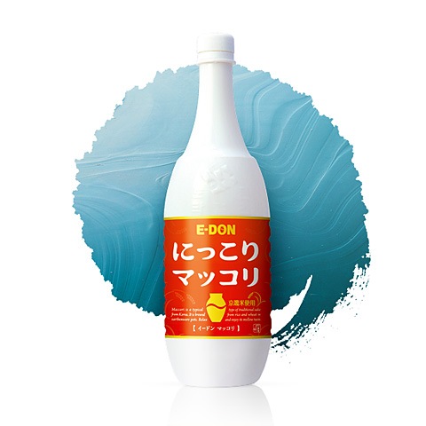 [二東]米マッコリ(PET)1L Alc.6％ / コメマッコリ　イドン　まっこり