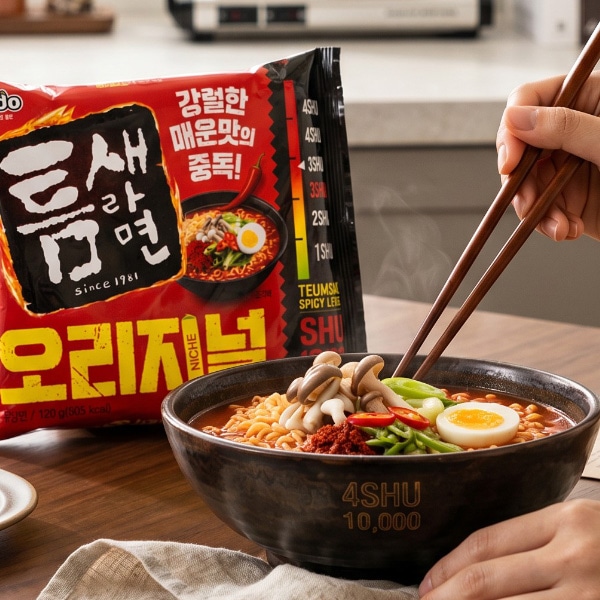 paldo]トゥムセラーメン（激辛）120g/袋ラーメン 韓国らーめん | 韓国