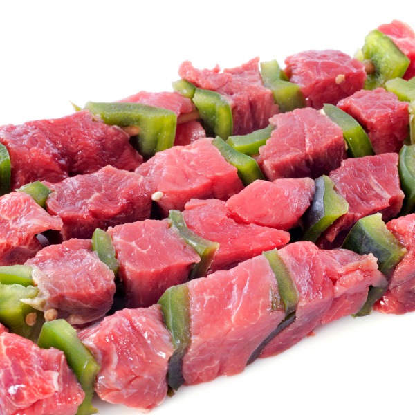 [凍]牛トップサイド カット 1kg / 牛うちもも カブリ無 柔らか赤身 脂控えめ