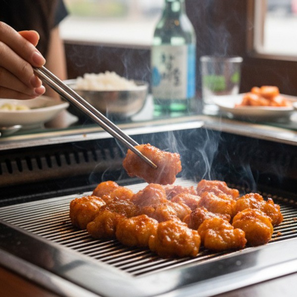 [凍]辛口 牛大腸 約400g / ホルモン焼き 焼肉　シマ腸