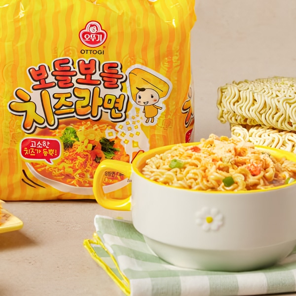 オトゥギ] チーズラーメン 111g / 韓国ラーメン 韓国食品 | 韓国市場