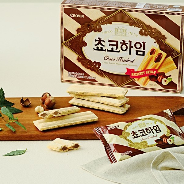クラウン] チョコハイム 47g / 韓国お菓子 バレンタイン | 韓国市場,お