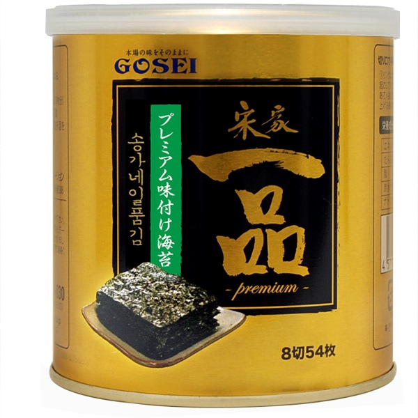 [宋家] 一品 味付け 海苔 (54枚×2缶) / お歳暮 韓国のり 韓国食品 韓国食材