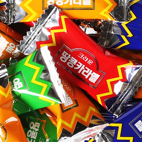 ［CROWN］ピーナッツキャラメル120g/タンコンキャラメル 韓国お菓子 韓国食品 スナック