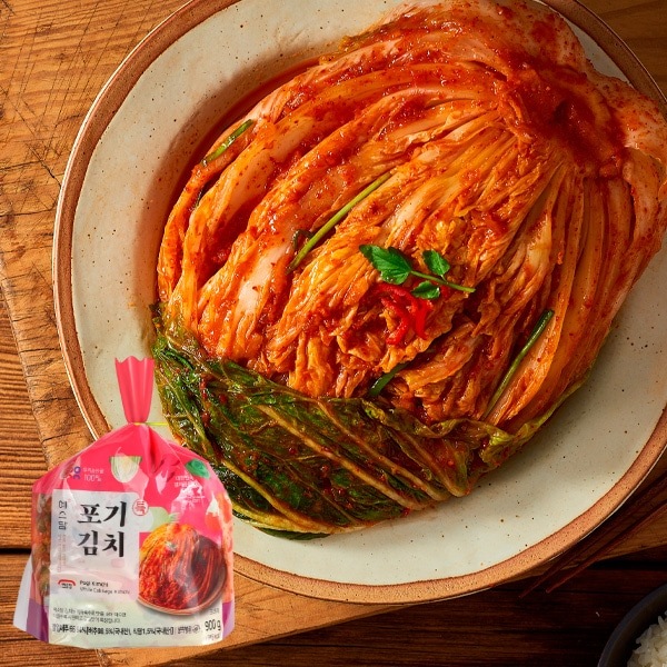 [冷]【熟成】イェソダム 白菜キムチ 900g/セール　韓国産キムチ 白菜 キムチ