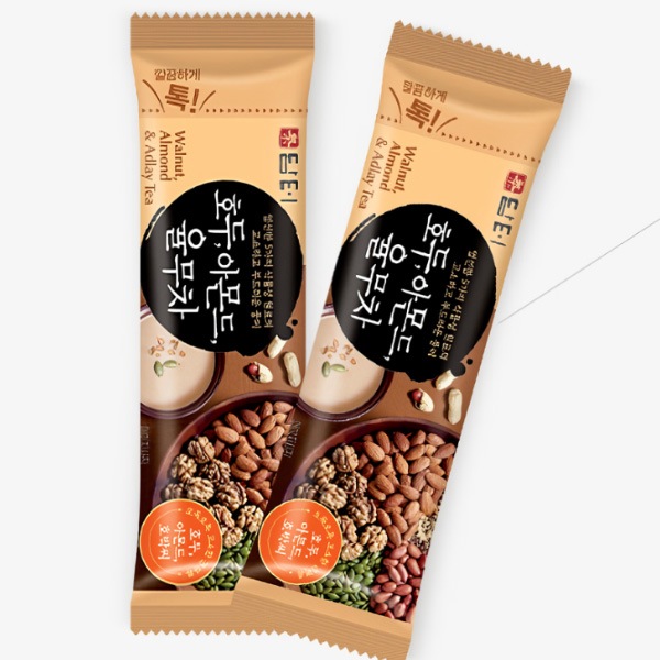 [ダムト] クルミ アーモンド 松の実 ハトムギ ユルム茶 18gx15包入 / 伝統茶 健康茶 韓国お茶 朝食 1食置き換え 1食おきかえ 健康飲料 韓国飲み物 韓国食品