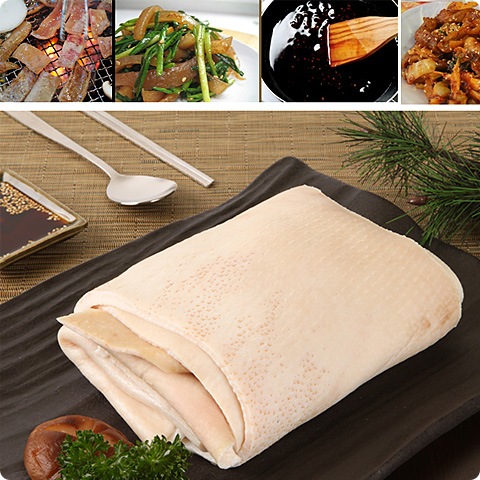 [凍]生豚皮約1kg/日本産 豚肉 焼肉 コラーゲン 韓国食材 韓国食品