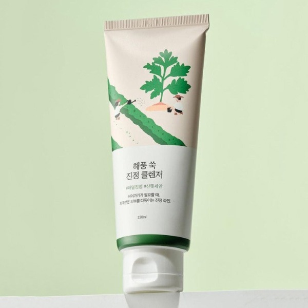 [ROUND LAB] ラウンドラボ 海風ヨモギ 洗顔フォーム 150ml / 韓国コスメ 洗顔料 しっとり すっきり スキンケア