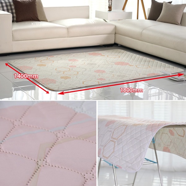 「日月」ナノクリーンウオッシャブル電気マット・ダブルサイズ