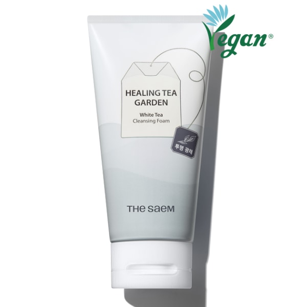[the saem] ザセム ヒーリングティーガーデン ホワイトティー クレンジングフォーム 150ml / 韓国コスメ 洗顔料 すっきり しっとり 毎日洗顔