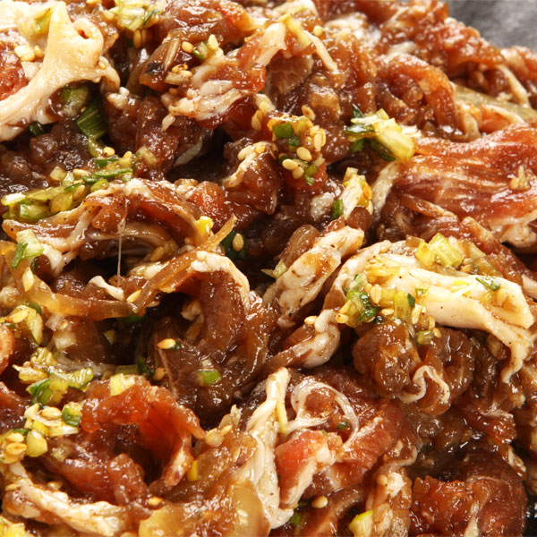 [凍]ヤンニョム (味付け) 牛 プルコギ 約1kg/ 韓国料理　韓国本場の味　焼肉