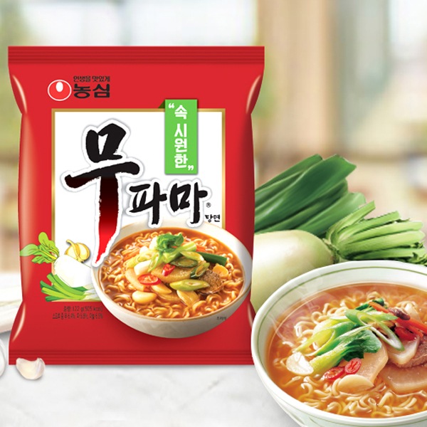 [農心]ムパマ湯麺 122g/ 袋ラーメン 韓国らーめん
