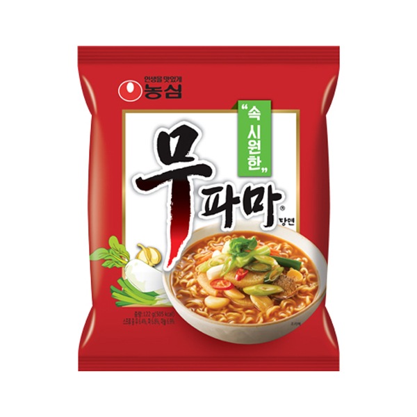 [農心]ムパマ湯麺 122g/ 袋ラーメン 韓国らーめん