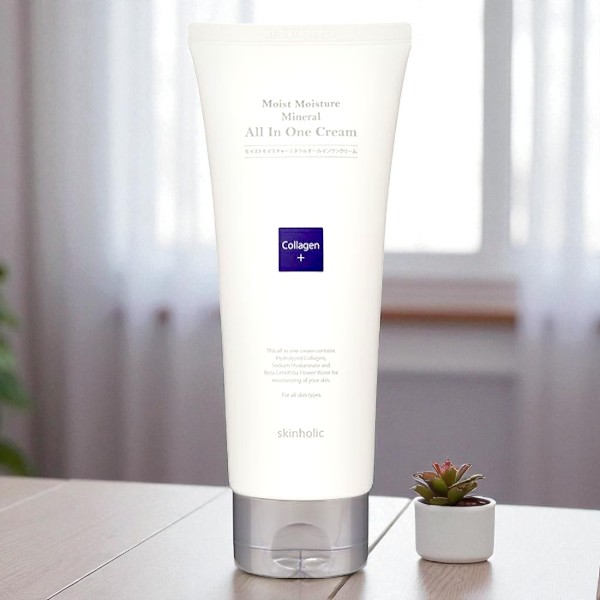 [skin holic]モイストモイスチャー ミネラルオールインワンクリーム180ml