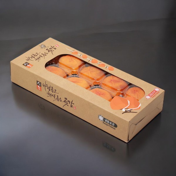 凍]韓国産 あんぽ柿 干し柿 550g / お歳暮 完全無添加 高級 ドライ