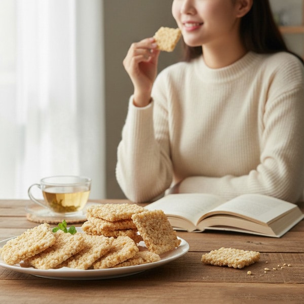 [韓国市場] 懐かしのもち米おこげポップ 甘口味 288g / もち米おこげスナック サクサク香ばしい 韓国伝統おこげ おやつ