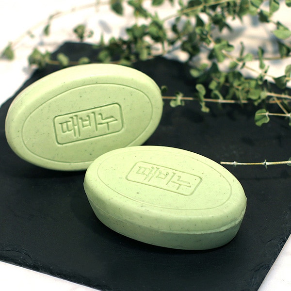 [自然美人]ノニ ヨモギアカスリ石鹸 ソープ100g/せっけん 韓国石鹸 ソープ