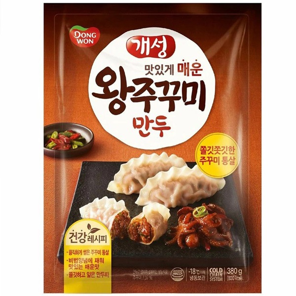 [凍]東遠 開城 王イイダコ餃子/ 380g(約10個入り) 辛口