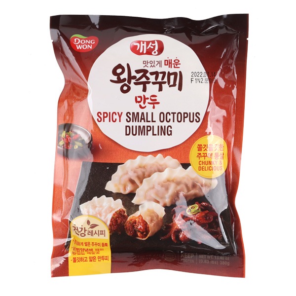 [凍]東遠 開城 王イイダコ餃子/ 380g(約10個入り) 辛口