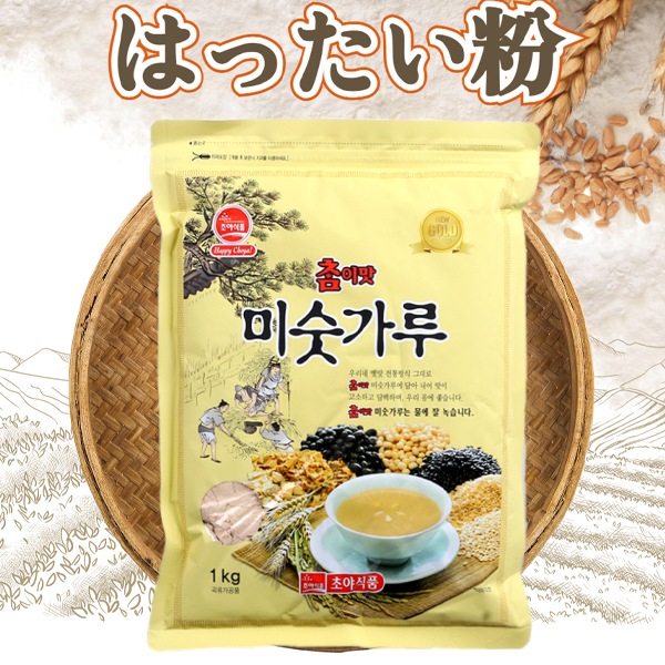 [草野]はったい粉1kg/ミスカル 朝食 ダイエット食品 1食置き換え 韓国お茶 韓国茶 健康茶 韓国食品
