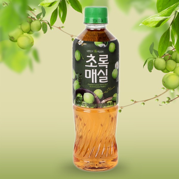 [ウンジン]　チョロック　メシル 梅ジュース 500ml/韓国飲料　韓国食品