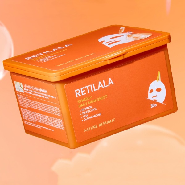 NATURE REPUBLIC] レチララ デイリー シートマスク 30枚入り / 大容量